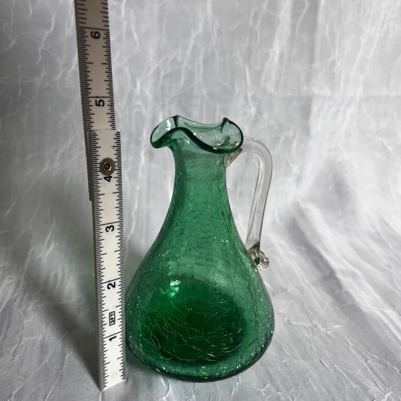Green Vintage Decanter - Picture 2 of 4